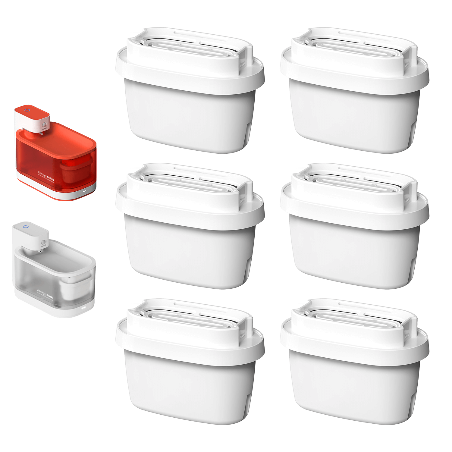 Wireless Pet Water Fountain Filter Set