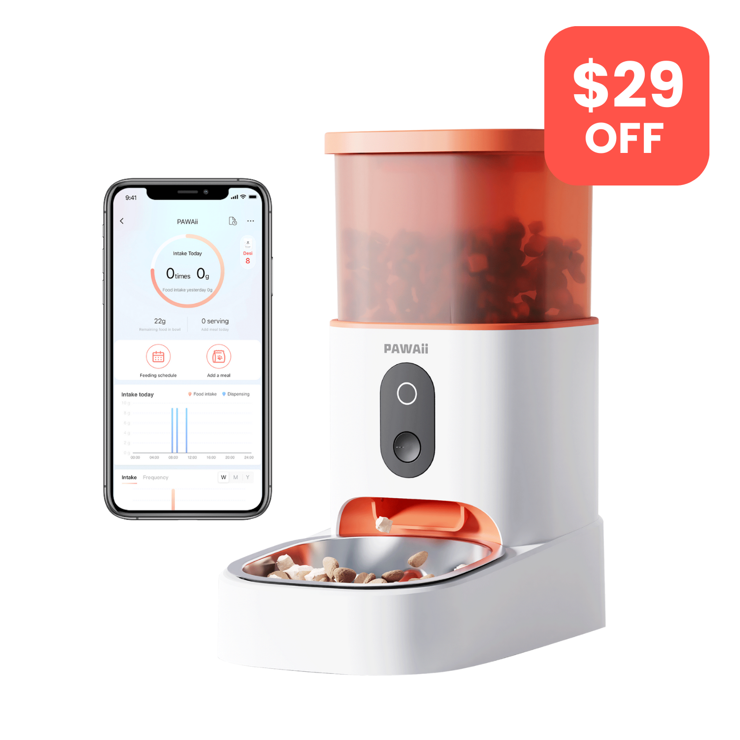 Smart Pet Feeder PAWAii smart-pet-feeder-pawaii