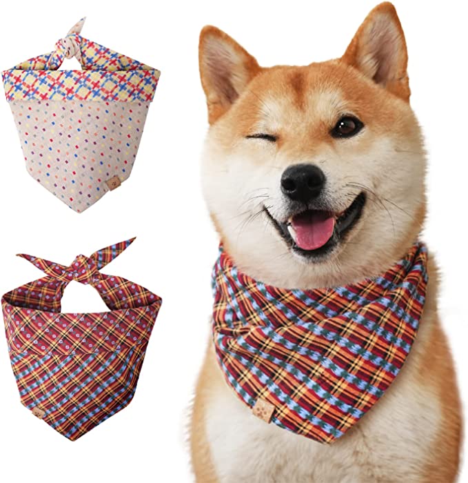 Stylish Double-sided Pet Bandana