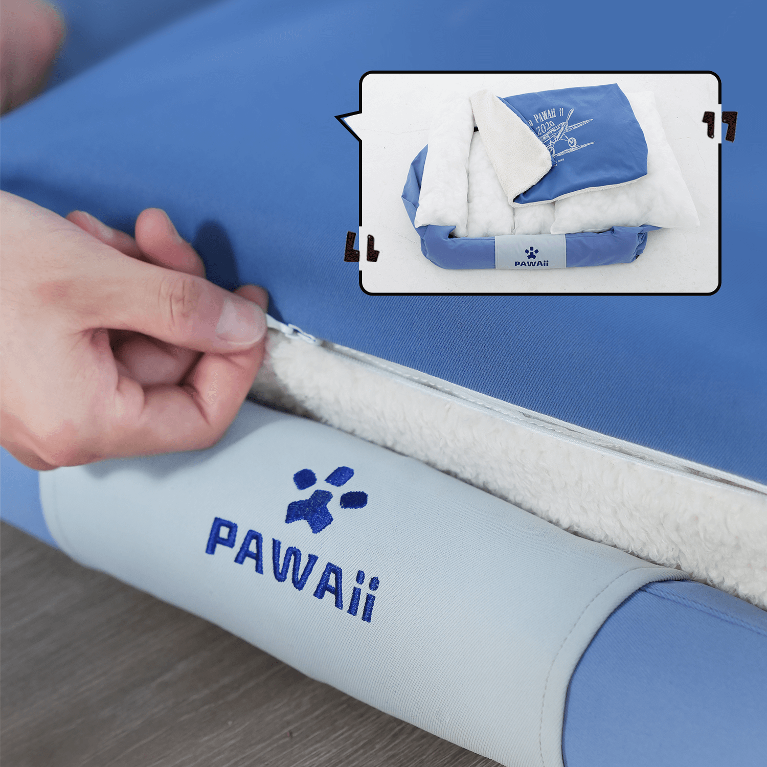 Double-sided 3D Pet Bed