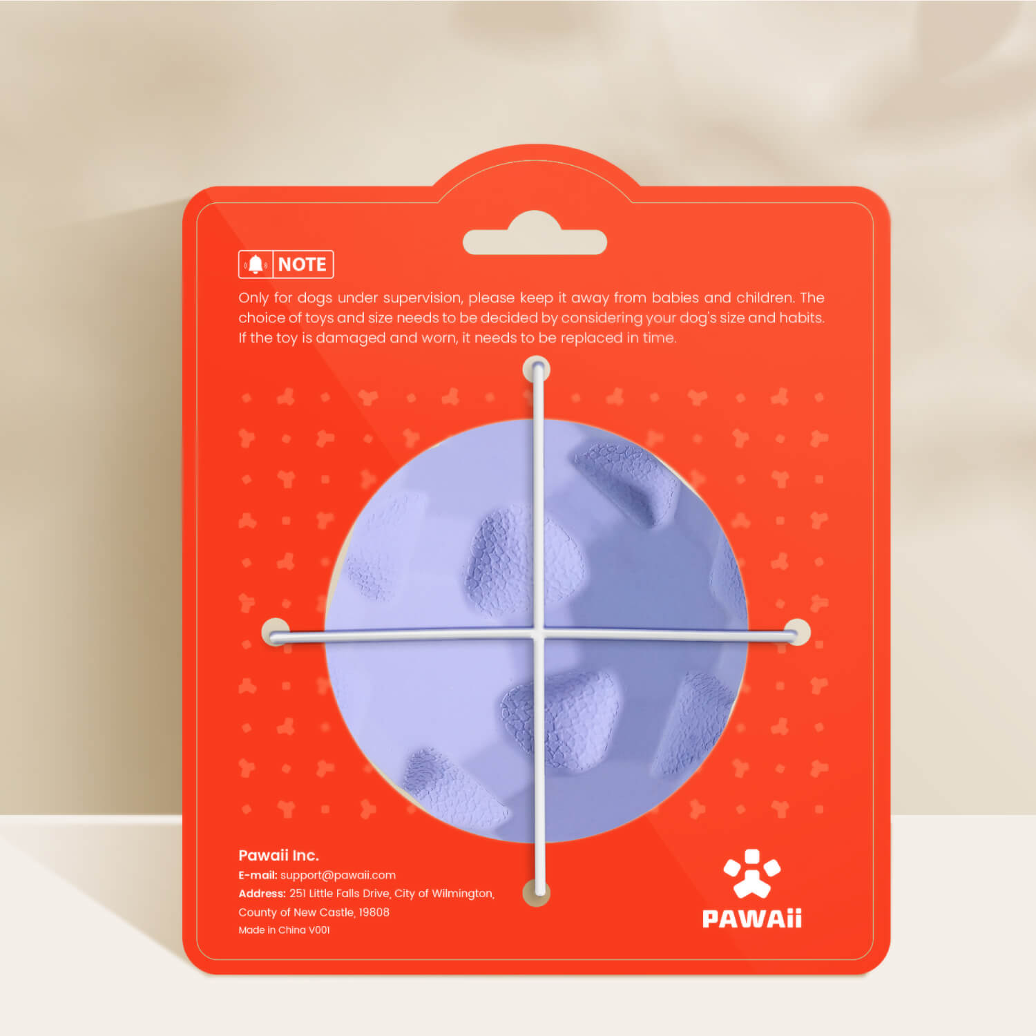 Interactive Treat Dispensing Dog Ball